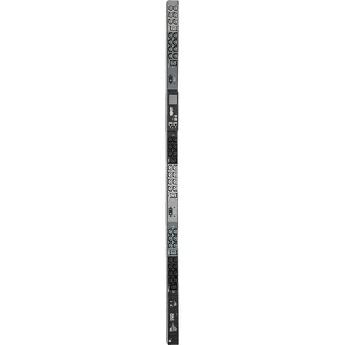Eaton Tripp Lite Series 10kW 200-240V 3PH Monitored PDU - LX Interface, Gigabit, 48 Outlets, L15-30P, LCD, 1.8 m Cord, 0U 1.8 m Height, TAA - Monitored - - PDU3EVN6L1530B - Image 2