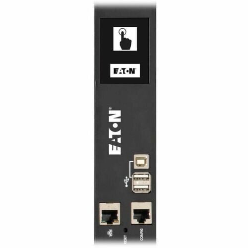 Eaton 8.6kW 208/120V 3PH Monitored PDU - LX Interface, Gigabit, 45 Outlets, L21-30P Input, LCD, 1.8 m Cord, 0U 1.8 m Height, TAA - Monitored - NEMA L21-30P - PDU3EVN6L2130 - Image 3