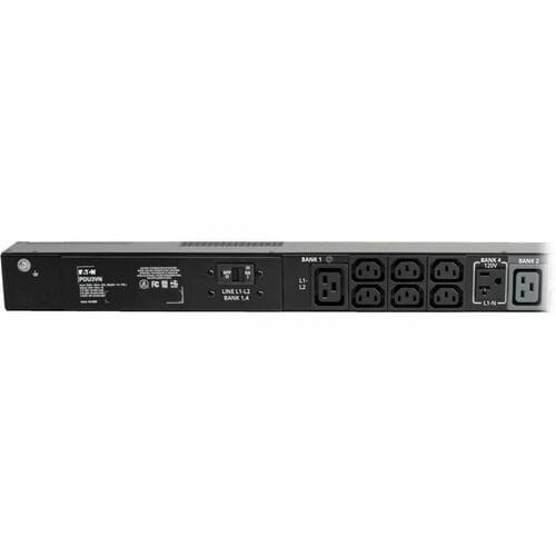 Eaton 8.6kW 208/120V 3PH Monitored PDU - LX Interface, Gigabit, 45 Outlets, L21-30P Input, LCD, 1.8 m Cord, 0U 1.8 m Height, TAA - Monitored - NEMA L21-30P - PDU3EVN6L2130 - Image 10