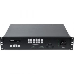 AMX NMX-PRS-N7142 Presentation Switcher - 4096 x 2160 - 4K - Twisted Pair - 6 x 2 - Display - 2 x HDMI Out FGN7142