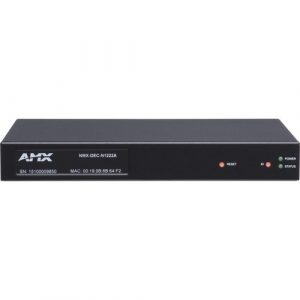 AMX Minimal Proprietary Compression Video Over IP Decoder with PoE, AES67 Support - Functions: Video Decoding, Audio Embedding, Video Scaling - 1920 x 1200 - Network (RJ-45) - - FGN1222A-SA