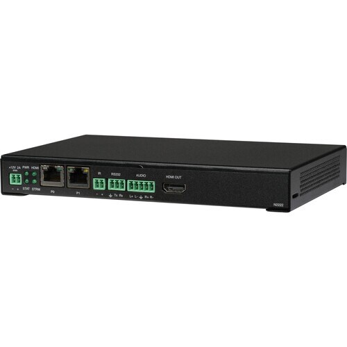 AMX NMX-DEC-N2222A Video Decoder - Functions: Video Decoding, Video Scaling, Audio Embedding, Video Streaming - 1920 x 1200 - Network (RJ-45) - Wall Mountable, Rack-mountable, Surface-mountable FGN2222A-SA - Image 5