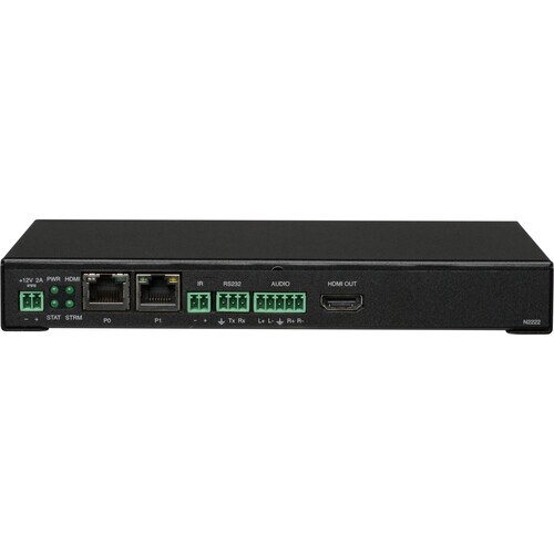 AMX NMX-DEC-N2222A Video Decoder - Functions: Video Decoding, Video Scaling, Audio Embedding, Video Streaming - 1920 x 1200 - Network (RJ-45) - Wall Mountable, Rack-mountable, Surface-mountable FGN2222A-SA - Image 7
