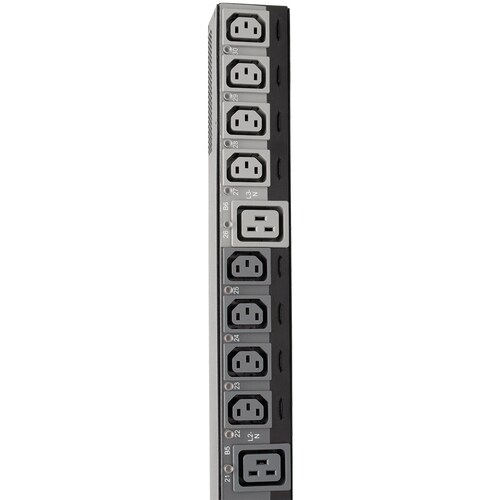 Eaton Tripp Lite Series 28.8kW 220-240V 3PH Switched PDU - LX Interface, Gigabit, 30 Outlets, Hardwire 380-415V Input, LCD, 1.8 m Cord, 0U 1.8 m Height, TAA - - PDU3XEVSRHWB - Image 4