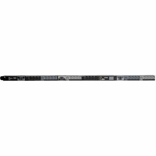 Eaton 23kW 220-240V 3PH Switched PDU - LX Interface, Gigabit, 30 Outlets, IEC 309 32A Red 380-415V Input, LCD, 1.8 m Cord, 0U 1.8 m Height, TAA - - PDU3XEVSR6G32B - Image 2