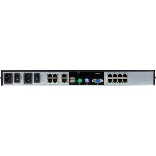 1REMOTE AND 1 LOCAL SIMUL 8PORT CAT5 IP KVM TAA COMP - KN1108VA - Image 3