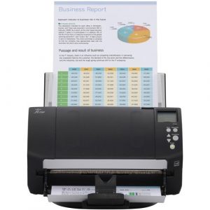 Fujitsu fi-7160 Professional Desktop Color Duplex Document Scanner with Auto Document Feeder (ADF) - 60ppm - 600 dpi optical - USB 3.0 PA03670-B085 - PA03670-B085
