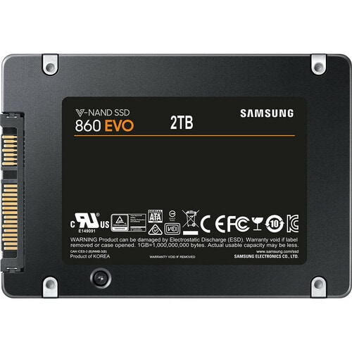 Samsung - Sourcing KIT SAMSUNG 860 EVO 2TB SATA 6GBPS 2.5INCH MLC INTERNAL SOLID MZ-76E2T0B/AM - Image 3