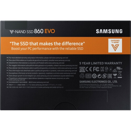 Samsung - Sourcing KIT SAMSUNG 860 EVO 2TB SATA 6GBPS 2.5INCH MLC INTERNAL SOLID MZ-76E2T0B/AM - Image 6