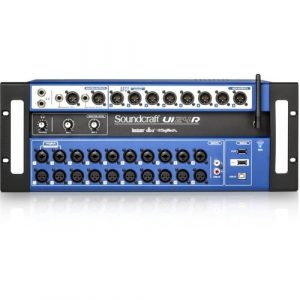 Soundcraft 24-channel Digital Mixer/USB Multi-Track Recorder with Wireless Control - 24 Channel(s) - High Pass Filter - USB 5076585