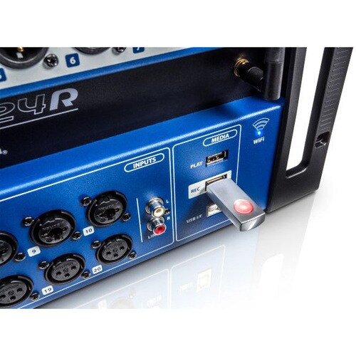 Soundcraft 24-channel Digital Mixer/USB Multi-Track Recorder with Wireless Control - 24 Channel(s) - High Pass Filter - USB 5076585 - Image 7