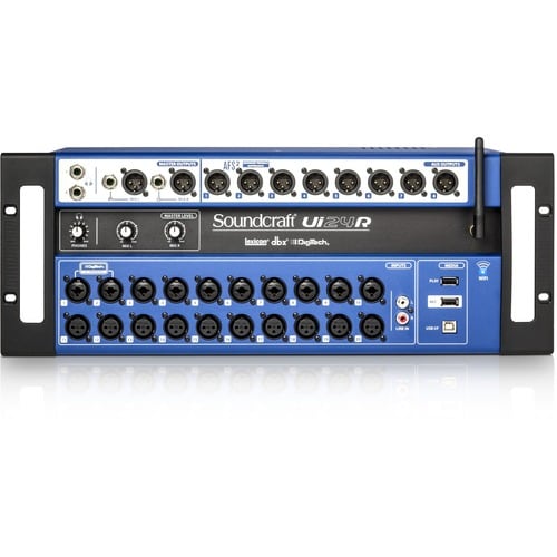 Soundcraft 24-channel Digital Mixer/USB Multi-Track Recorder with Wireless Control - 24 Channel(s) - High Pass Filter - USB 5076585