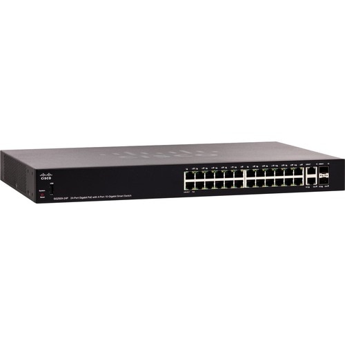 SG250X-24P 24PORT GIGABIT POE SMART SW W/10G UPLINKS - SG250X-24P-K9-NA