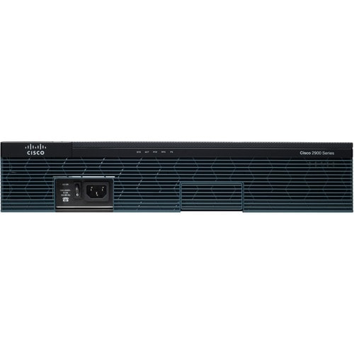 Cisco 2911 Integrated Service Router - Refurbished - 3 Ports - Management Port - 8 - Gigabit Ethernet - ADSL2 - 2U - Rack-mountable, Wall Mountable CISCO2911-DC/K9-RF - 2911-DC/K9-RF - Image 2