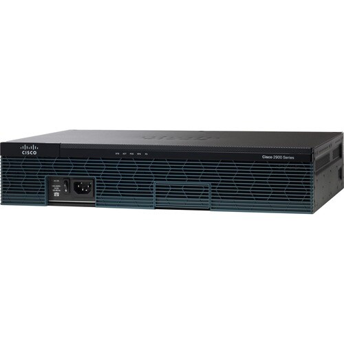 Cisco 2911 Integrated Service Router - Refurbished - 3 Ports - Management Port - 8 - Gigabit Ethernet - ADSL2 - 2U - Rack-mountable, Wall Mountable CISCO2911-DC/K9-RF - 2911-DC/K9-RF