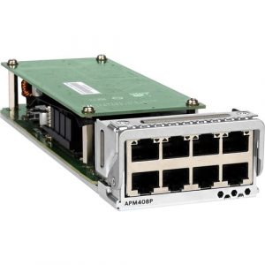 8X100M 1G 2.5G 10GBASE-T POE+ PORT CARD APM408P-10000S