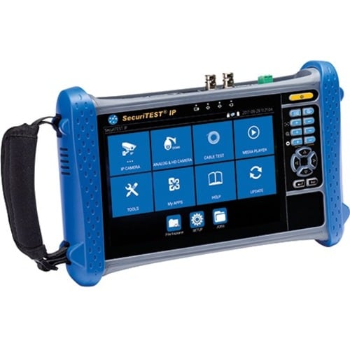 TREND Networks SecuriTEST IP - Digital/Analog/HD Coax CCTV Tester - Camera Testing, Analog Camera Testing, IP Camera Testing, Cable Testing, Cable Tracing, Coaxial Cable Testing, Video Testing, IP - R171000
