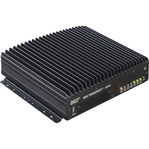 Digi TransPort WR64 Wi-Fi 5 IEEE 802.11ac Cellular Modem/Wireless Router - TAA Compliant - 4G - LTE 700, LTE 800, LTE 850, LTE 900, LTE 1700, LTE 1800, - WR64-A121