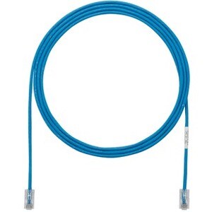 Panduit Cat.6a F/UTP Patch Network Cable - 7.87" Category 6a Network Cable for Network Device - First End: 1 x RJ-45 Network - Male - Second End: 1 - UTP28X6INBU-48