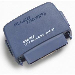 Fluke Networks Single Patch Cord Adapter for testing Cat 6 Modular Plug Terminated Links DSX-PC6 - DSX-PC6