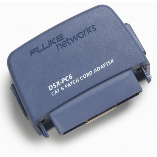 Fluke Networks Single Patch Cord Adapter for testing Cat 6 Modular Plug Terminated Links DSX-PC6 - DSX-PC6