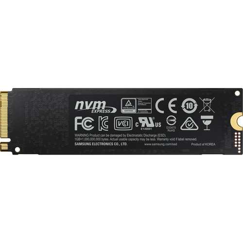 Samsung 970 EVO MZ-V7E2T0BW 2 TB Solid State Drive - M.2 2280 Internal - PCI Express (PCI Express 3.0 x4) - 3500 MB/s Maximum Read Transfer Rate - - MZ-V7E2T0BW - Image 2