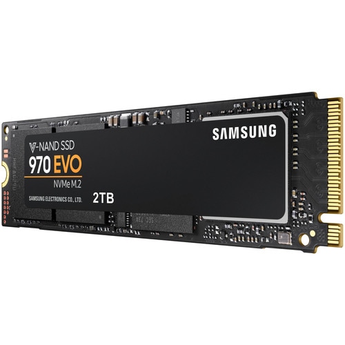 Samsung 970 EVO MZ-V7E2T0BW 2 TB Solid State Drive - M.2 2280 Internal - PCI Express (PCI Express 3.0 x4) - 3500 MB/s Maximum Read Transfer Rate - - MZ-V7E2T0BW - Image 3