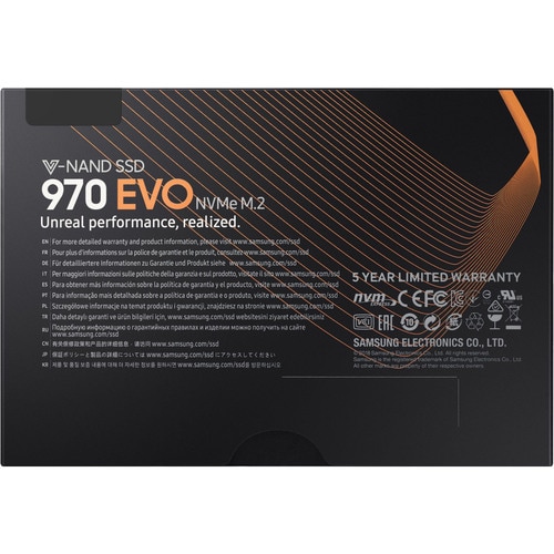 Samsung 970 EVO MZ-V7E2T0BW 2 TB Solid State Drive - M.2 2280 Internal - PCI Express (PCI Express 3.0 x4) - 3500 MB/s Maximum Read Transfer Rate - - MZ-V7E2T0BW - Image 6