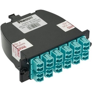Panduit OM4 24F AQUA OPT LL LC-MTP(M FC2ZO-24-10B2