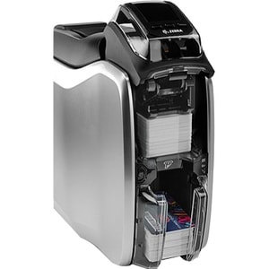 Zebra ZC300 Double Sided Desktop Dye Sublimation/Thermal Transfer Printer - Color - Card Print - USB - 7.8 Second Mono - 25.2 Second Color - 300 dpi ZC32-000C000US00 - Image 4