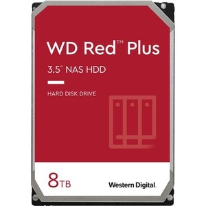 Western Digital WD RED PLUS 8 TB HARD DRIVE 3.5 INTERNAL SATA (SATA/600) WD80EFAX