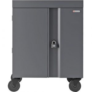 Bretford CUBE Cart - 2 Shelf - 4 Casters - 5" Caster Size - Steel - 30" Width x 26.50" Depth x 37.50" Height - Pacific Blue - - TVC36PAC-PA