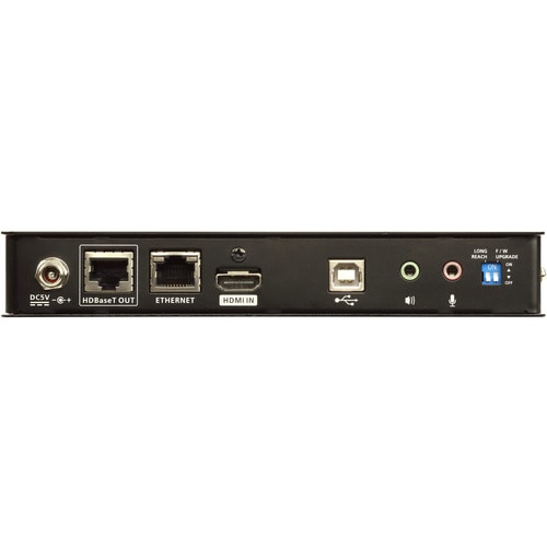 ATEN USB HDMI HDBaseT 2.0 KVM Extender (4K@100 m)-TAA Compliant - 492.13 ft Range - 4K - 4096 x 2160 Maximum Video Resolution - 4 x Network (RJ-45) - CE820 - Image 3