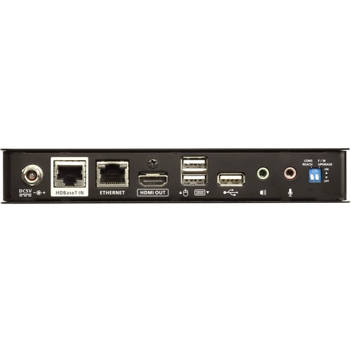 ATEN USB HDMI HDBaseT 2.0 KVM Extender (4K@100 m)-TAA Compliant - 492.13 ft Range - 4K - 4096 x 2160 Maximum Video Resolution - 4 x Network (RJ-45) - CE820 - Image 6