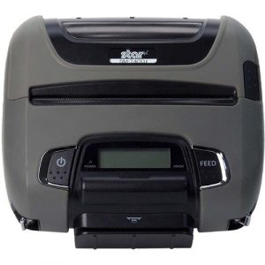 Star Micronics SM-T400i 4" Rugged Portable Thermal Printer - iOS/Android/Windows/Bluetooth/Serial, Tear Bar, Charger Included, With MSR, Gray - iOS/Android/Windows/Bluetooth/Serial, Tear Bar, Charger Included, With MSR, Gray 39631711 - 39631711
