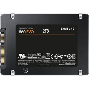 Samsung - Sourcing KIT SAMSUNG 860 EVO 2TB SATA 6GBPS 2.5INCH MLC INTERNAL SOLID MZ-76E2T0BW - Image 2