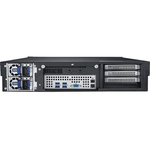 2U STORAGE CHASSIS FOR ATX SVR SERVER 12 HOT-SWAP DRIVE 550W RPS - HPC-8212SA-R5A1E - Image 3