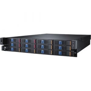 2U STORAGE CHASSIS FOR ATX SVR SERVER 12 HOT-SWAP DRIVE 550W RPS - HPC-8212SA-R5A1E