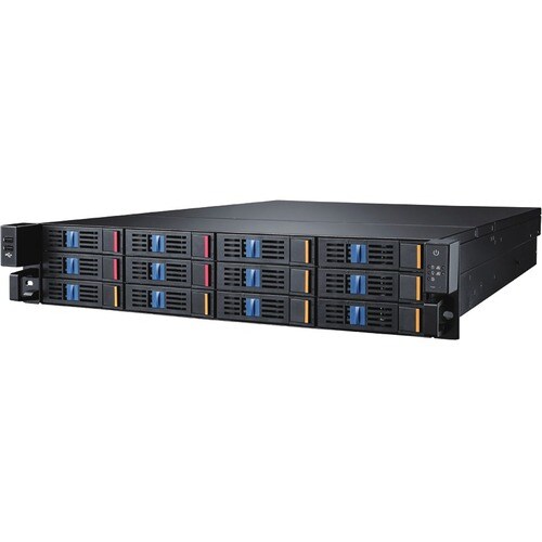 2U STORAGE CHASSIS FOR ATX SVR SERVER 12 HOT-SWAP DRIVE 550W RPS - HPC-8212SA-R5A1E