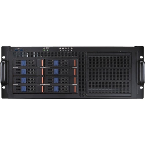 4U RACK/TOWER CHASSIS FOR EATX/ATX/MICROATX MB 1200W RPS - HPC-7483-12RXE - Image 2
