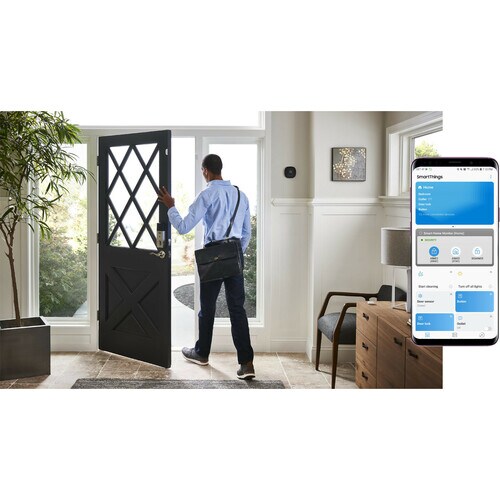 Samsung SmartThings Wi-Fi 5 IEEE 802.11ac Ethernet Wireless Router - 2.40 GHz ISM Band - 5 GHz UNII Band - 158.25 MB/s Wireless Speed - 1 x Network - ET-WV525KWEGUS - Image 14