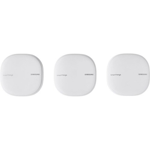 Samsung SmartThings Wi-Fi 5 IEEE 802.11ac Ethernet Wireless Router - 2.40 GHz ISM Band - 5 GHz UNII Band - 158.25 MB/s Wireless Speed - 1 x Network - ET-WV525KWEGUS - Image 3