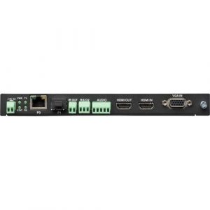 AMX N2300 Series 4K UHD Video over IP Card Encoder with KVM, PoE - Functions: Video Encoding, Video Scaling, Audio Embedding, Video Streaming - 4096 x 2160 - - FGN2312-CD