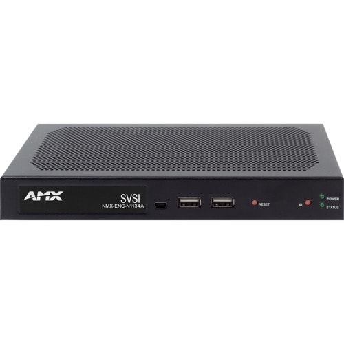 AMX NMX-ENC-N1134A Encoder - Functions: Video Encoding, Audio Embedding - SDI - Network (RJ-45) - USB - Standalone FGN1134A-SA