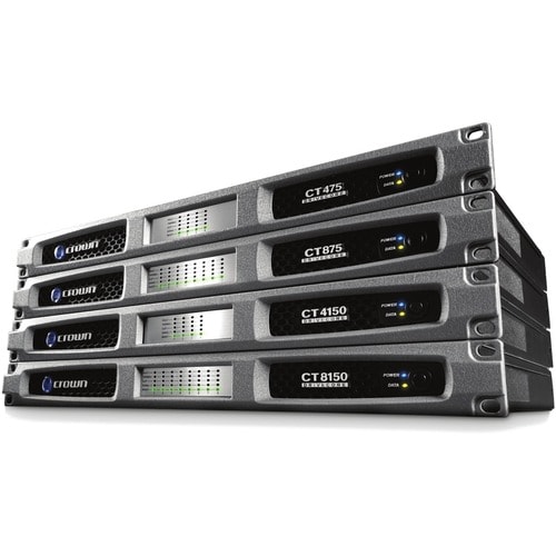 Crown ComTech DriveCore CT 475 Amplifier - 300 W RMS - 4 Channel - 20 Hz to 20 kHz - 225 W NCT475A-U-US - NCT475A-U-US - Image 3