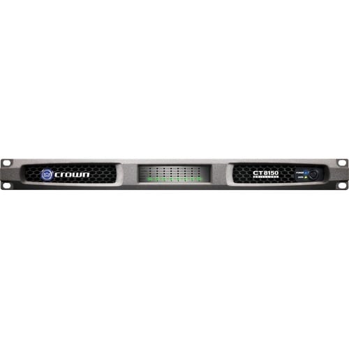 Crown ComTech DriveCore CT 8150 Amplifier - 1000 W RMS - 8 Channel - 20 Hz to 20 kHz - 225 W NCT8150A-U-US