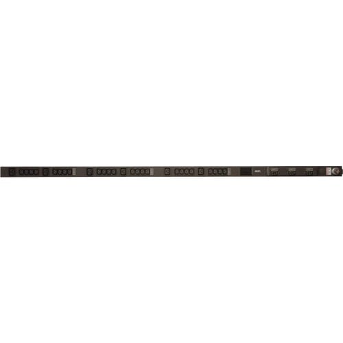 Geist XPB308-103IN6TL15 30-Outlets PDU - Basic - NEMA L15-30P - 24 x IEC 60320 C13, 6 x IEC 60320 C19 - 230 V AC - 0U - Vertical - 12659