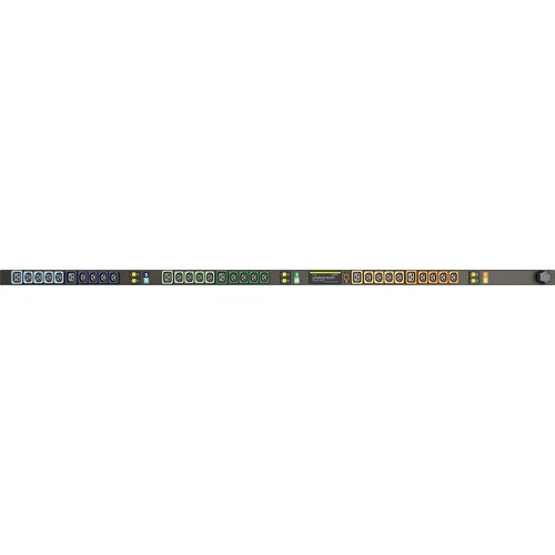 Geist MN01X4W1-30PN63-3TL56A0A10-S 30-Outlets PDU - Basic - NEMA L22-30P - 24 x U-Lock IEC 60320 C13, 6 x U-Lock IEC 60320 C19 - 230 V AC, 415 V - I10012L