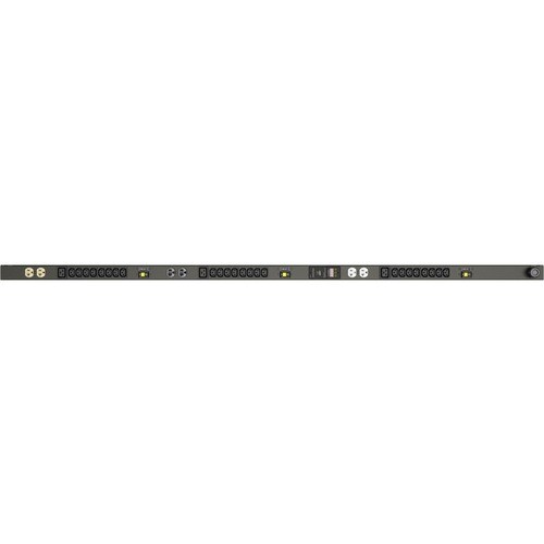 Geist MN01D4W1-33M149-3TL21A0A10-S 33-Outlets PDU - Metered - NEMA L21-30P - 24 x IEC 60320 C13, 3 x IEC 60320 C19, 6 x NEMA 5-20R - 120 V AC, - I10086