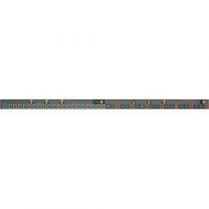 Geist MN01D5W1-42PZ63-3TL56A0A10-S-A 42-Outlets PDU - Metered - NEMA L22-30P - 36 x U-Lock IEC 60320 C13, 6 x U-Lock IEC 60320 C19 - 230 V AC, 400 V - I10148L